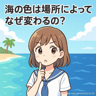 海の色は場所によってなぜ変わるの？