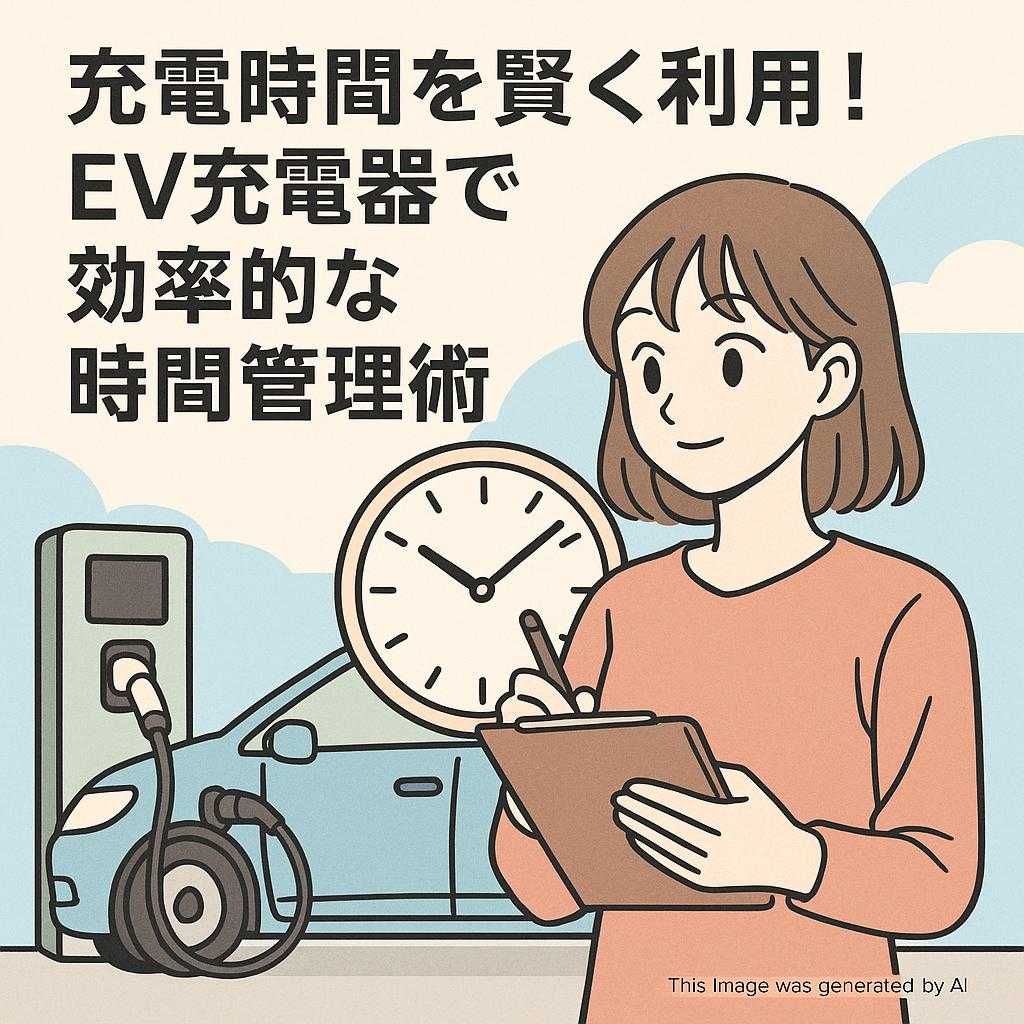充電時間を賢く利用！EV充電器で効率的な時間管理術