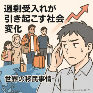 過剰受入れが引き起こす社会変化 世界の移民事情