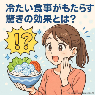 冷たい食事がもたらす驚きの効果とは？