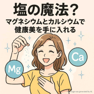塩の魔法？天然塩のマグネシウムとカルシウムで健康美を手に入れる