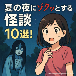 夏の夜にゾクッとする怪談10選！