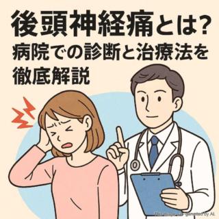 後頭神経痛とは？病院での診断と治療法を徹底解説