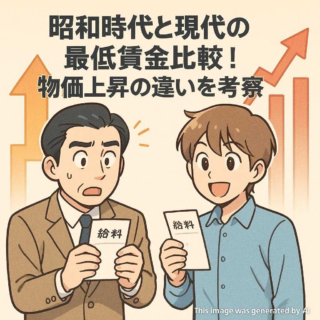 昭和時代と現代の最低賃金比較！物価上昇の違いを考察