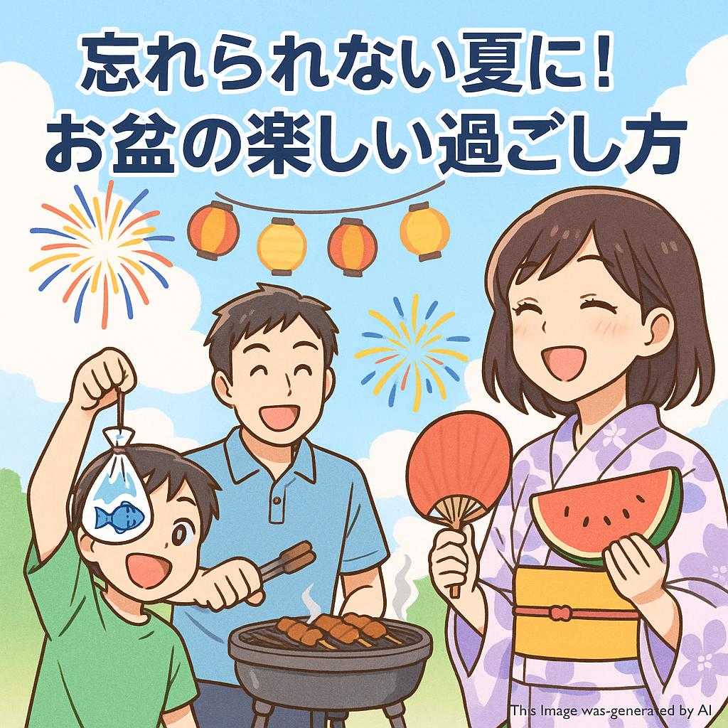 忘れられない夏に！お盆の楽しい過ごし方
