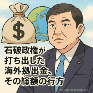 石破政権が打ち出した海外拠出金、その総額の行方