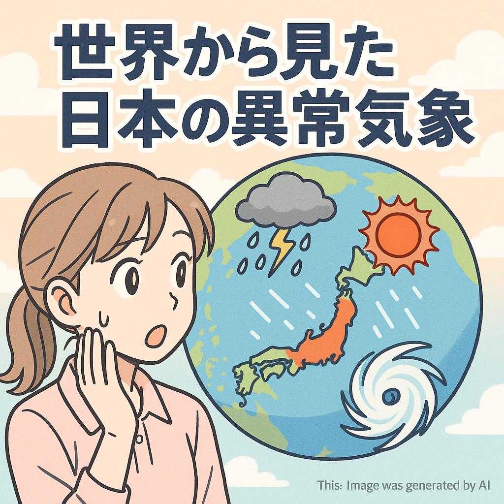 世界から見た日本の異常気象