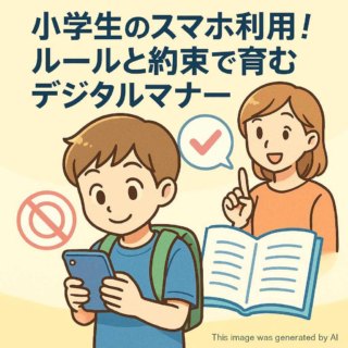 小学生のスマホ利用！ルールと約束で育むデジタルマナー