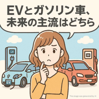 EV車とガソリン車、未来の主流はどちら？