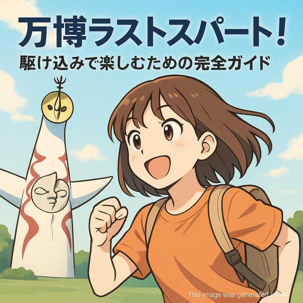 万博ラストスパート!駆け込みで楽しむための完全ガイド