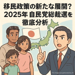 移民政策の新たな展開？2025年自民党総裁選を徹底分析