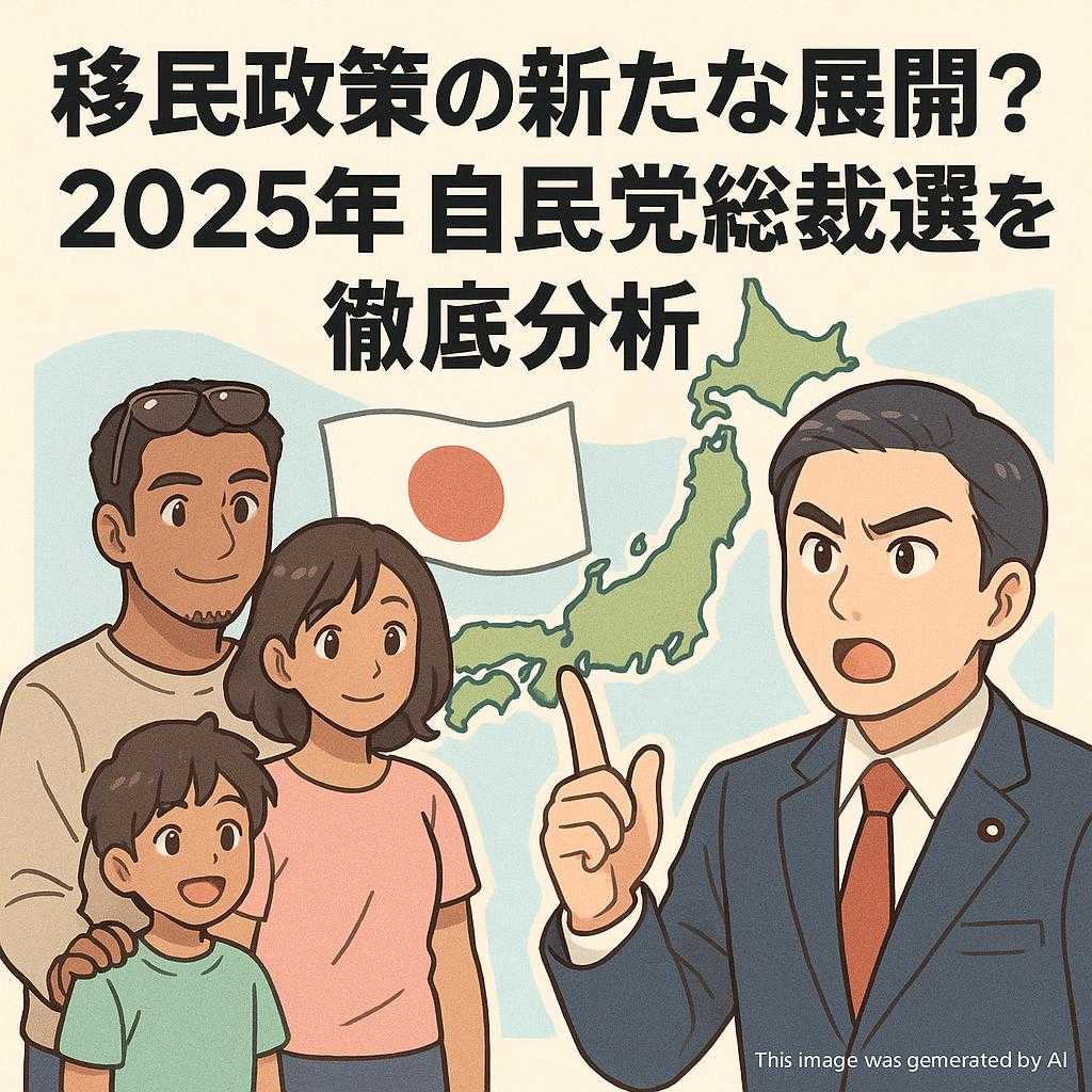 移民政策の新たな展開？2025年自民党総裁選を徹底分析