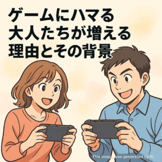 ゲームにハマる大人たちが増える理由とその背景