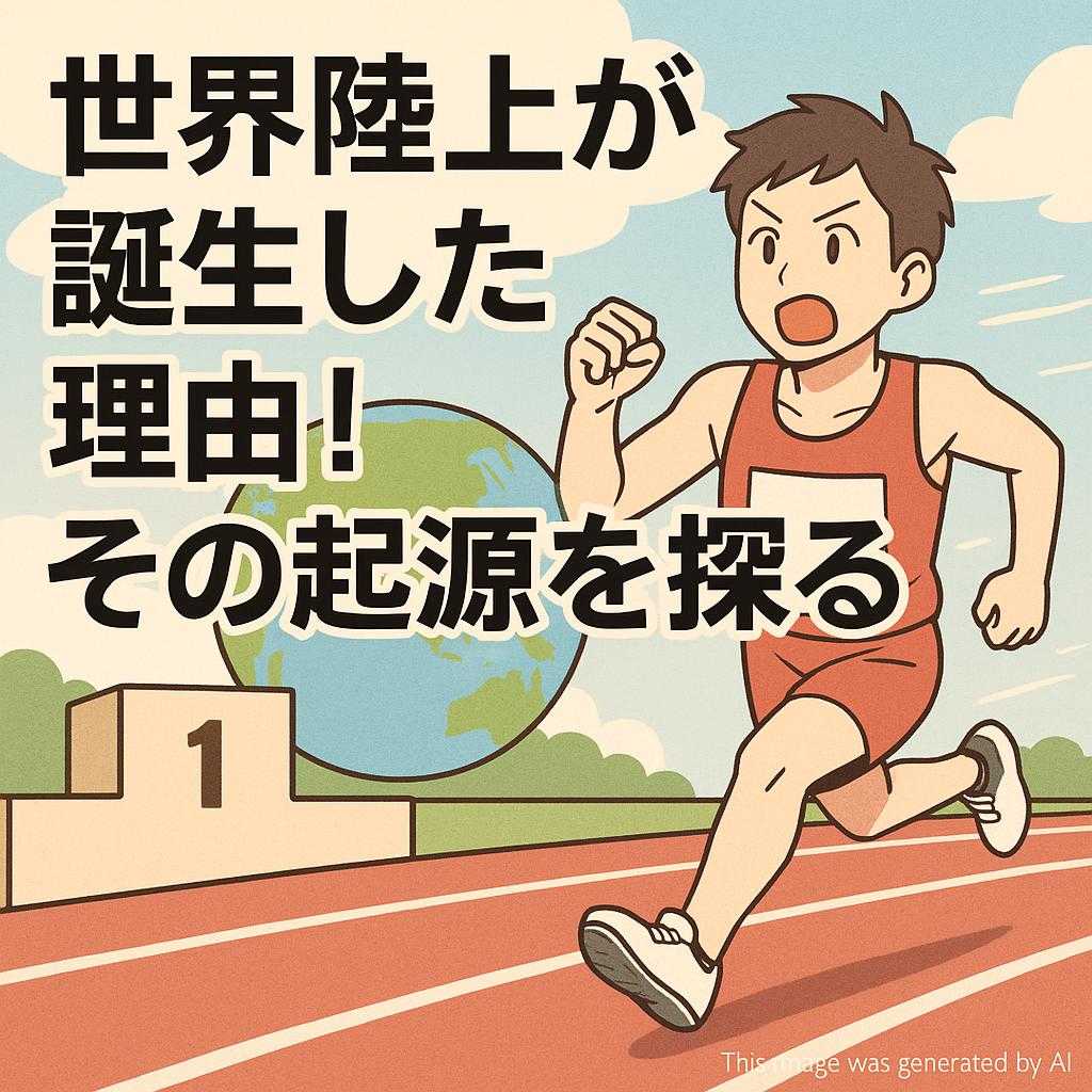 世界陸上が誕生した理由！その起源を探る