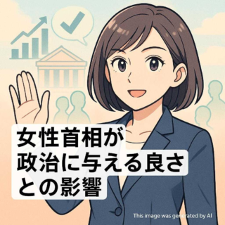 女性首相が政治に与える良さとその影響