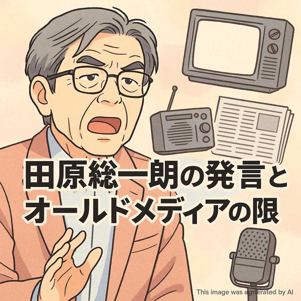 田原総一朗の発言とオールドメディアの限界