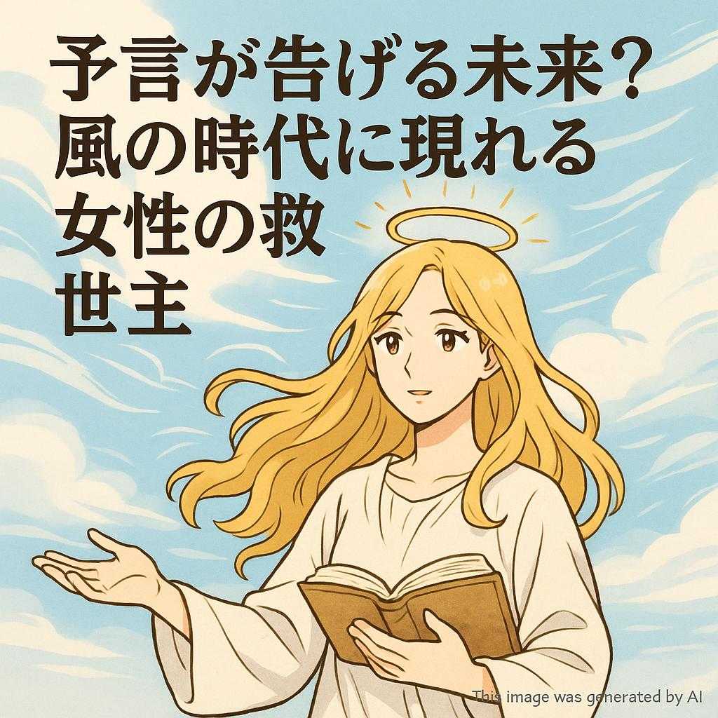 予言が告げる未来?風の時代に現れる女性の救世主