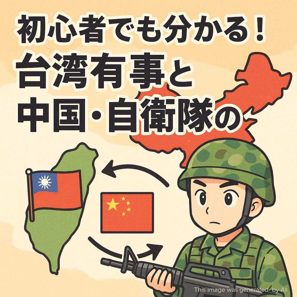 初心者でも分かる！台湾有事と中国・自衛隊の関係
