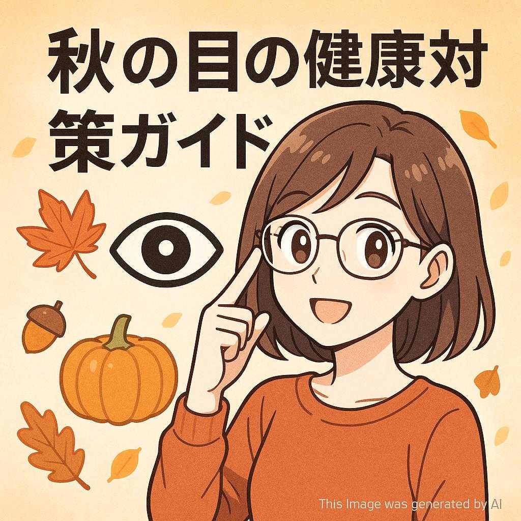 秋の目の健康対策ガイド