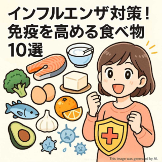 インフルエンザ対策！免疫を高める食べ物10選