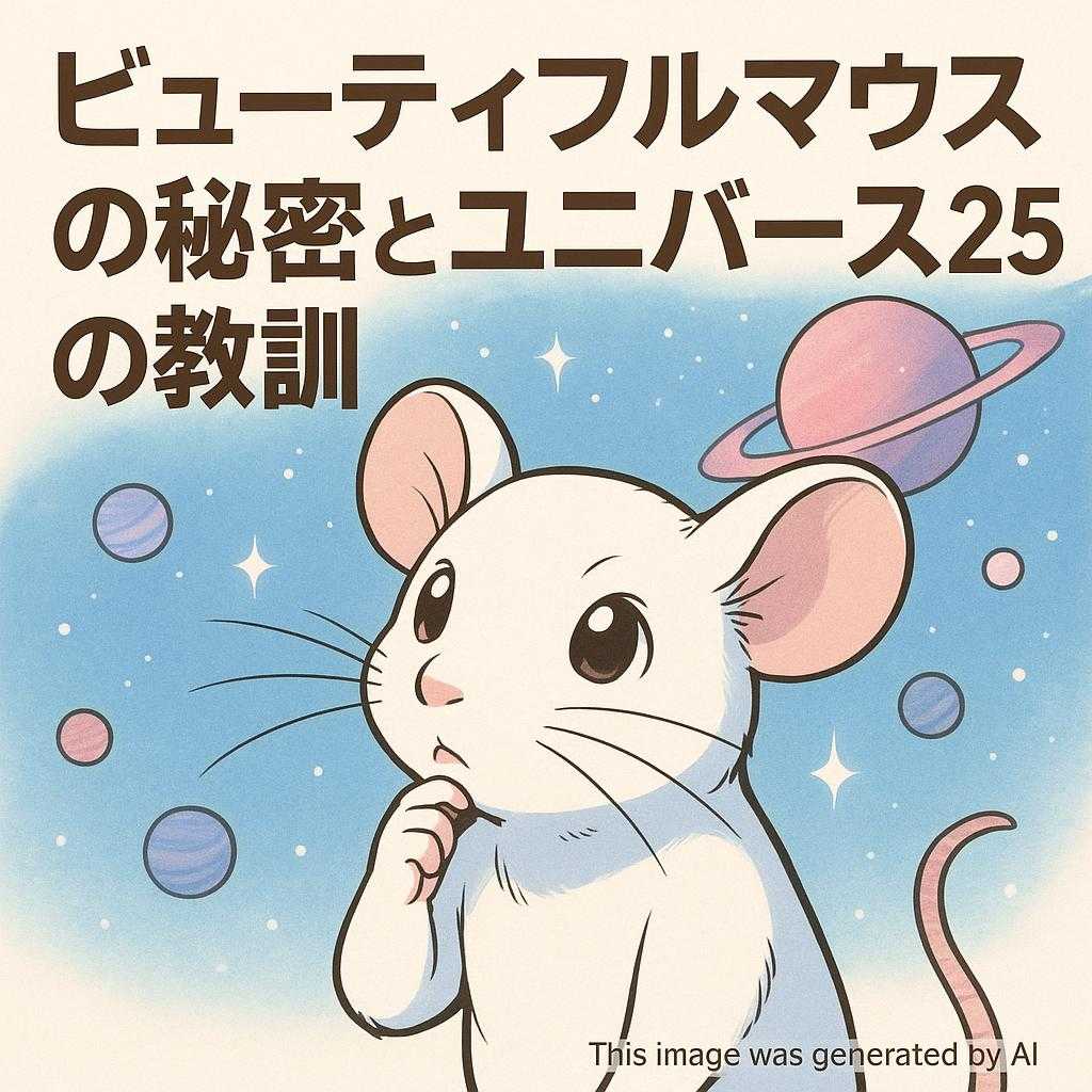 ビューティフルマウスの秘密とユニバース25の教訓