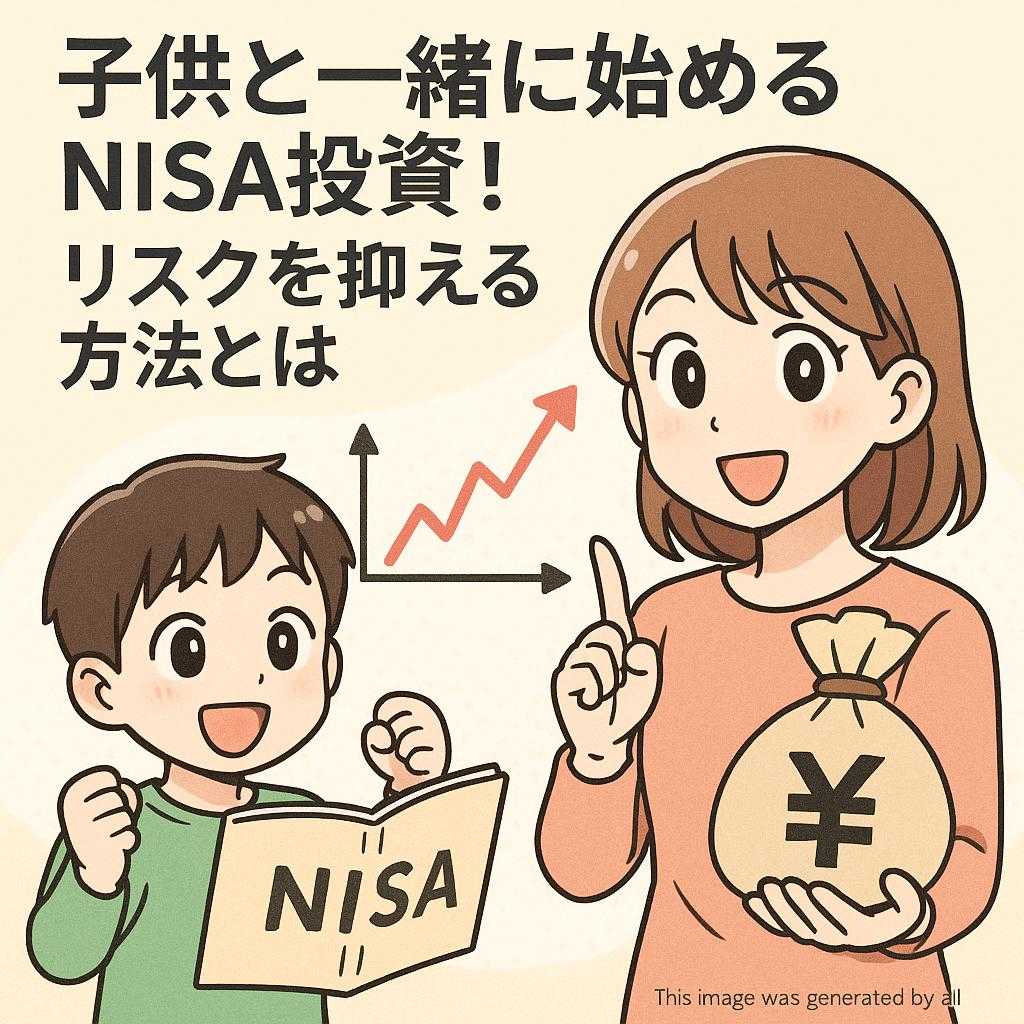 子供と一緒に始めるNISA投資!リスクを抑える方法とは