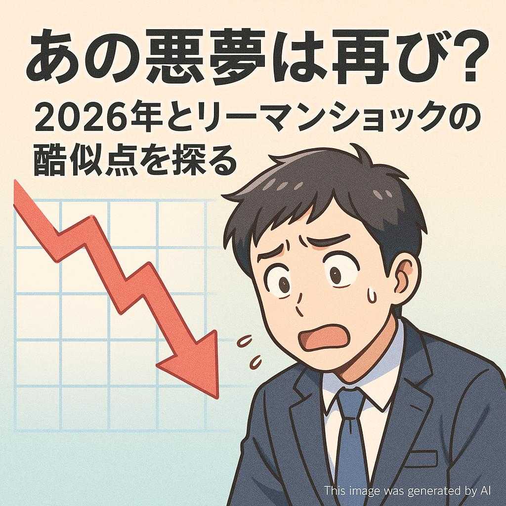 あの悪夢は再び?2026年とリーマンショックの酷似点を探る