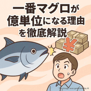 一番マグロが億単位になる理由を徹底解説