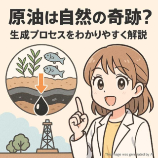 原油は自然の奇跡？生成プロセスをわかりやすく解説