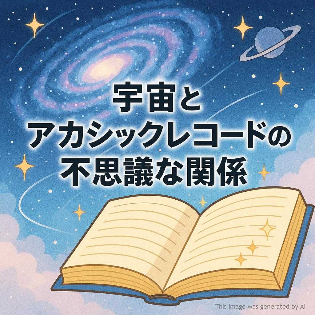 宇宙とアカシックレコードの不思議な関係