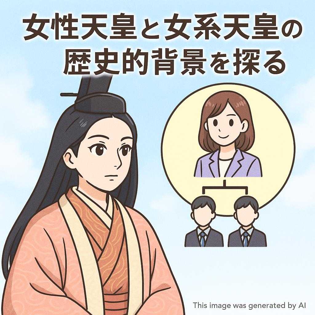 女性天皇と女系天皇の歴史的背景を探る