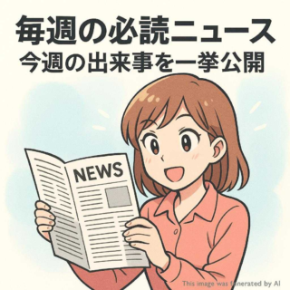 毎週の必読ニュース：今週の出来事を一挙公開