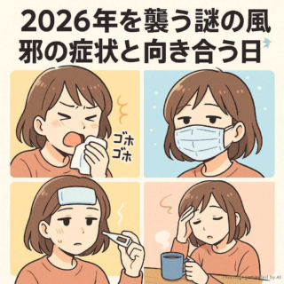 2026年を襲う謎の風邪の症状と向き合う日常