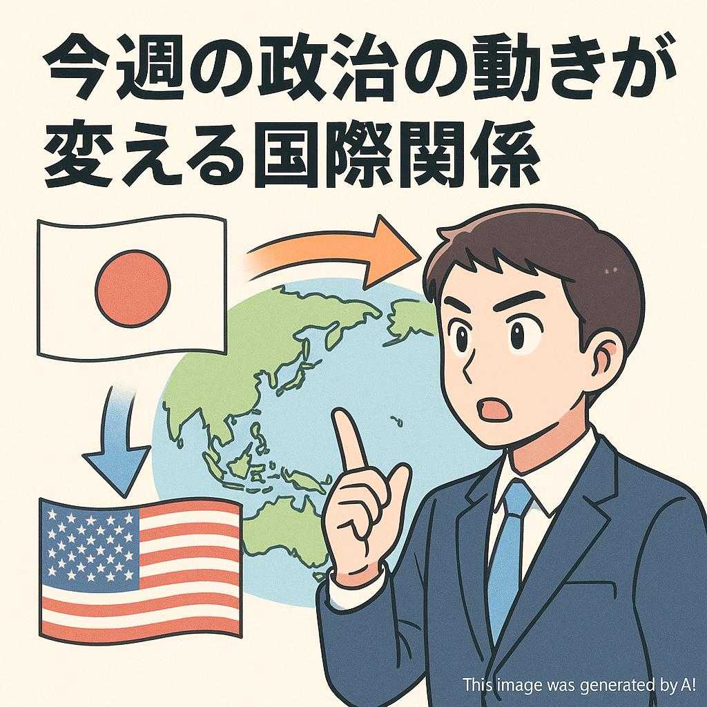 今週の政治の動きが変える国際関係