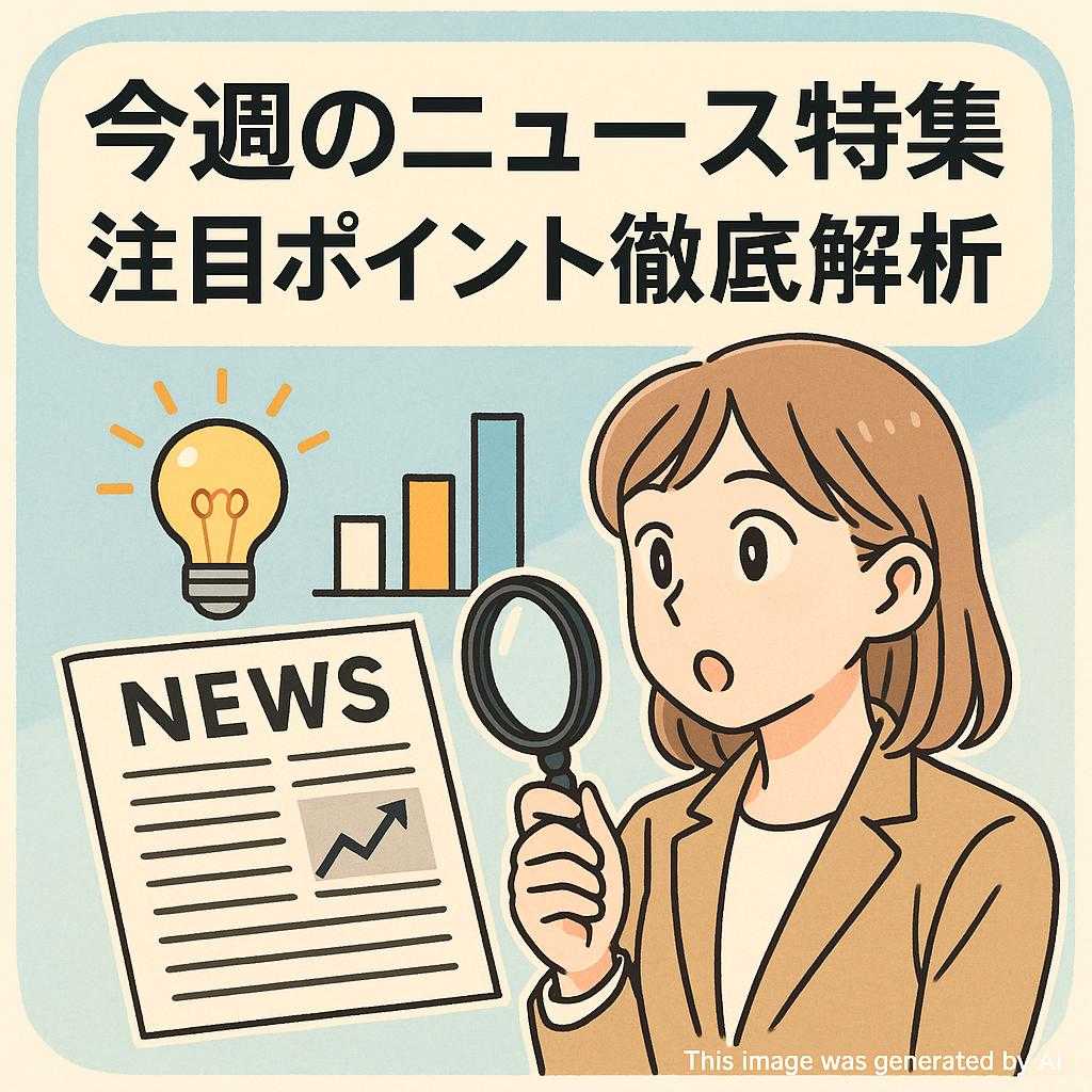今週のニュース特集・注目ポイント徹底解析