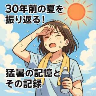30年前の夏を振り返る！猛暑の記憶とその記録