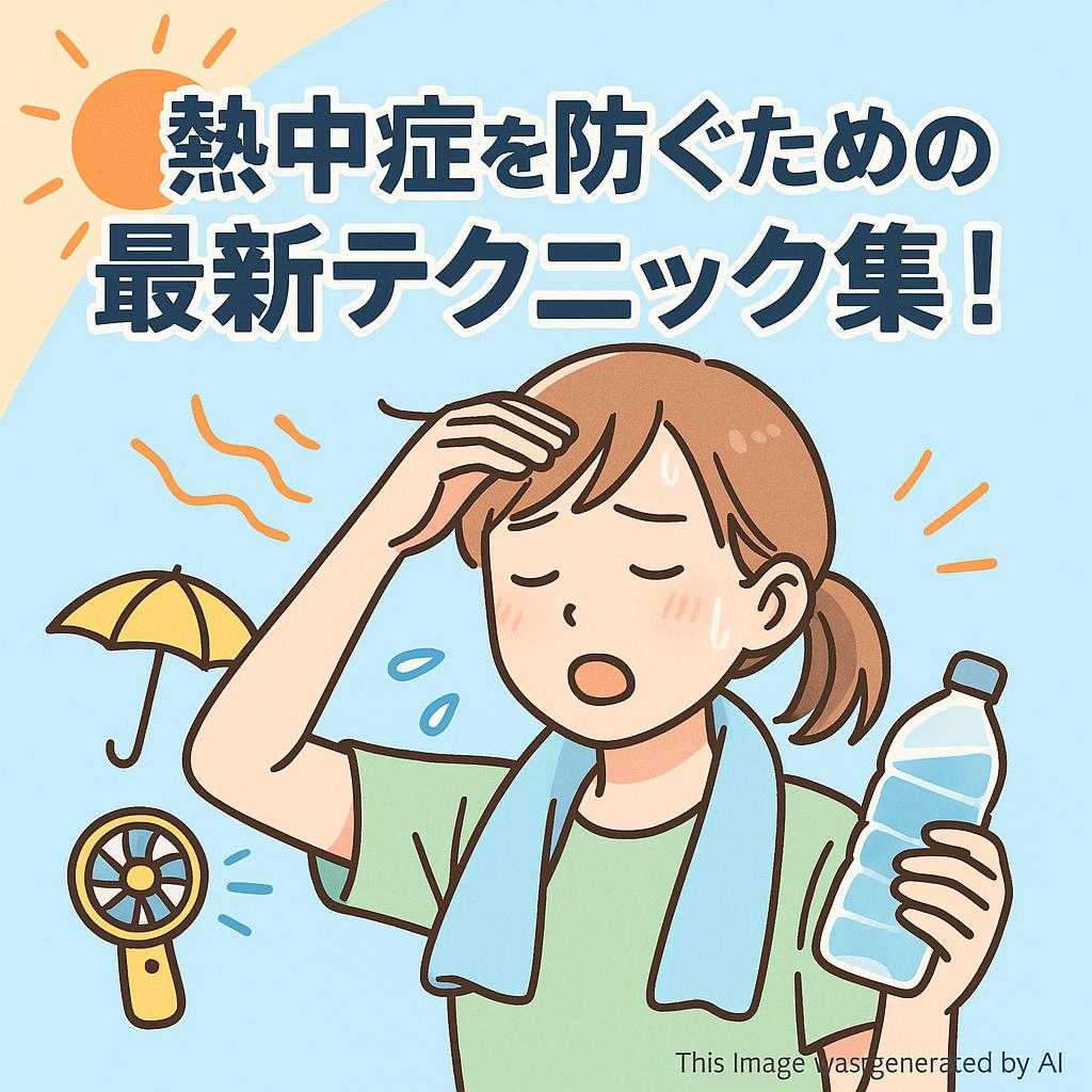 熱中症を防ぐための最新テクニック集！