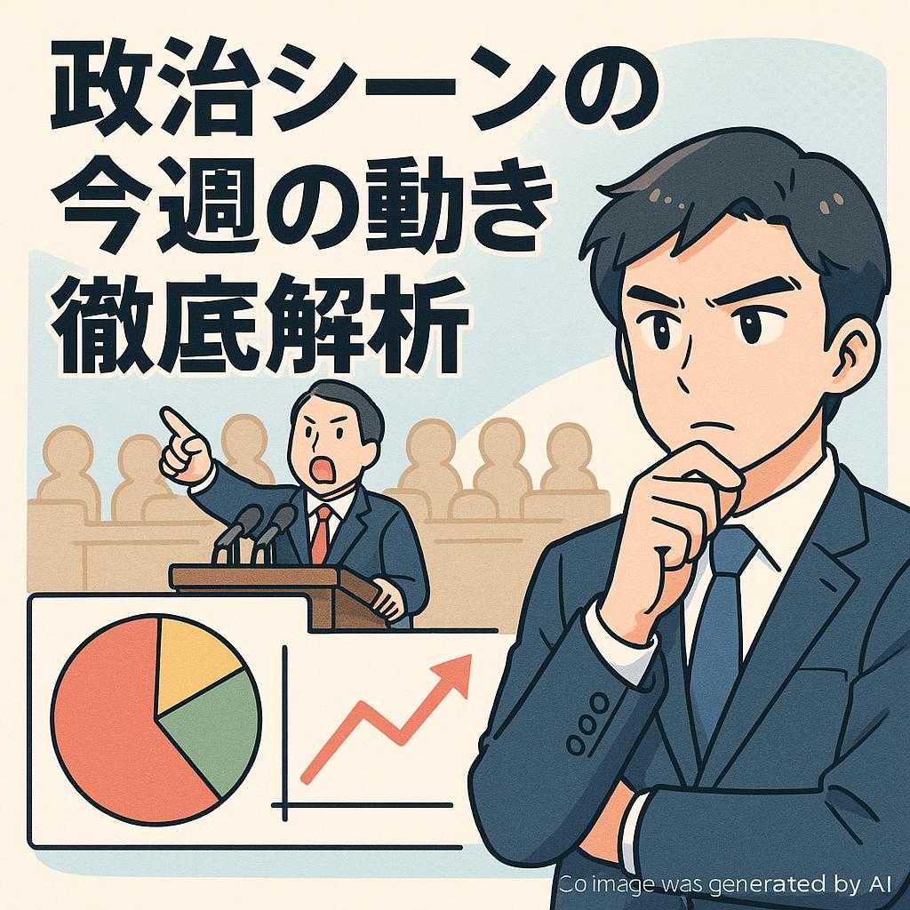 政治シーンの今週の動きを徹底解析