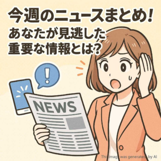 今週のニュースまとめ！あなたが見逃した重要な情報とは？