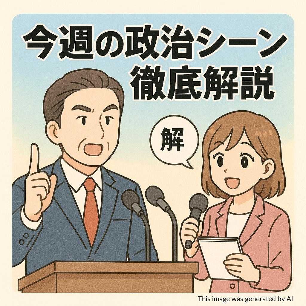 今週の政治シーンを徹底解説