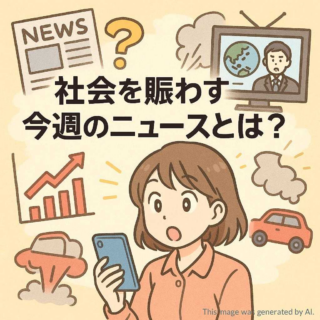 社会を賑わす今週のニュースとは？